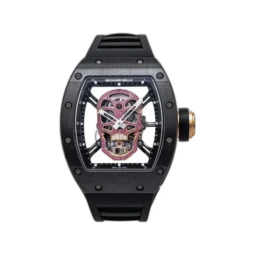 Richard Mille RM 52-01 Black Ceramic Ruby Skull