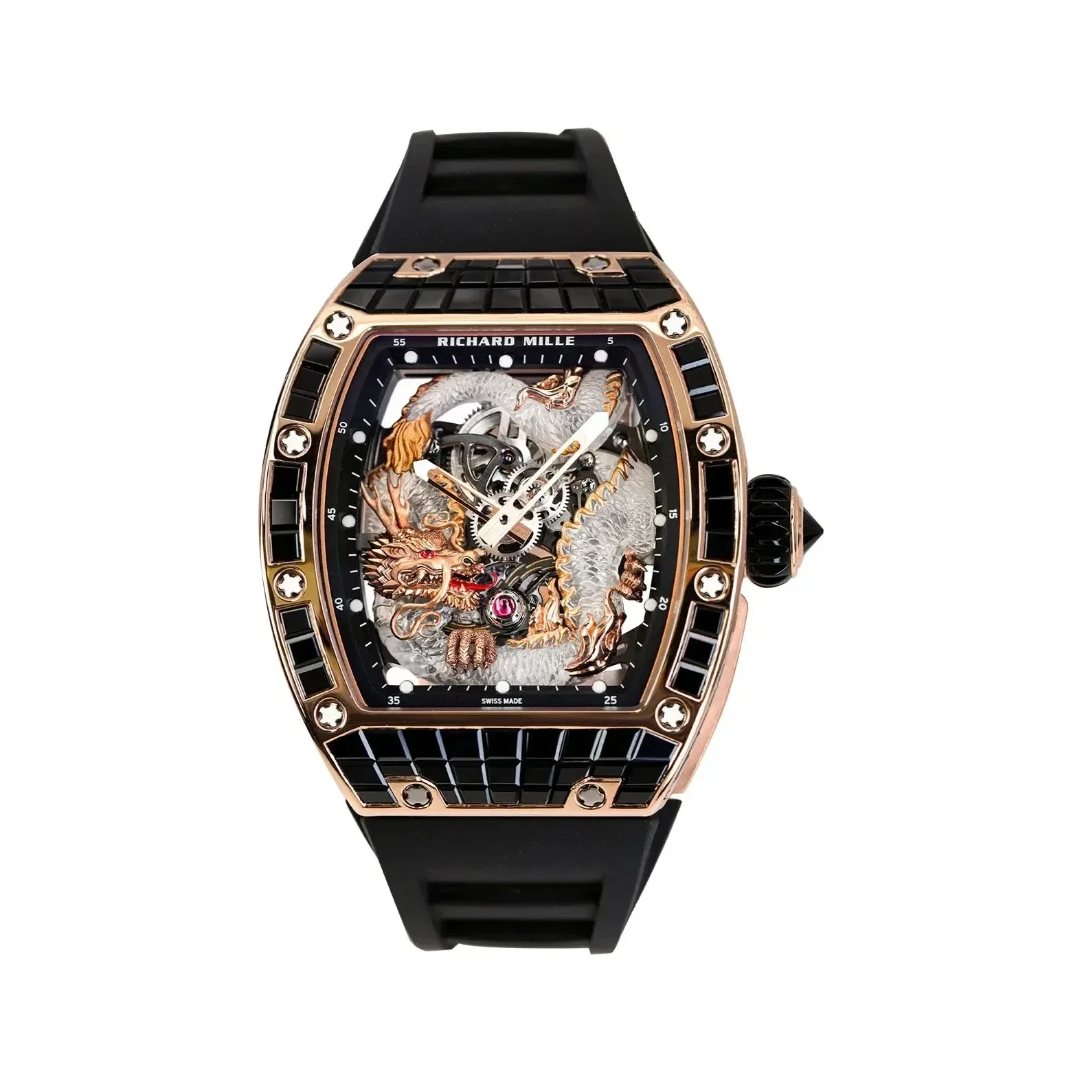 Richard Mille RM 57-03 RG Black Baguette