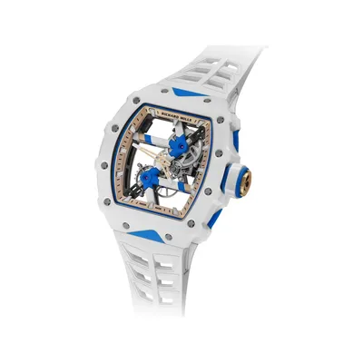 Richard Mille RM 64-01 Azure Blue and White Quartz TPT Colnago, view 2