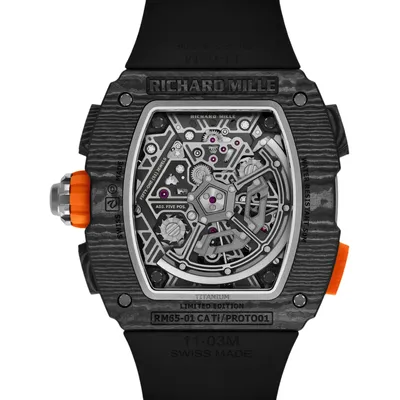 Richard Mille RM 65-01 Split-Seconds Chronograph McLaren W1, case back