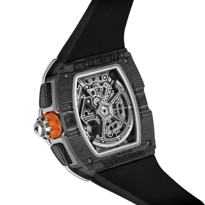Richard Mille RM 65-01 Split-Seconds Chronograph McLaren W1, case back, three-quarter view