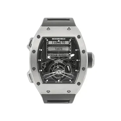 Richard Mille RM 69 Erotic Tourbillon in titanium