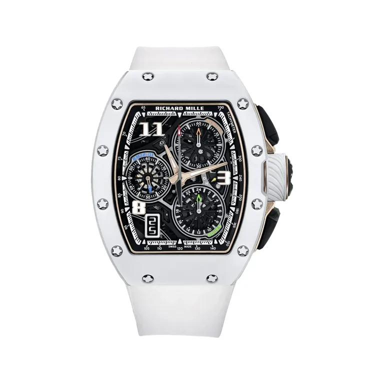 Richard Mille RM 72-01 White Ceramic