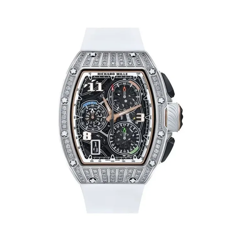 Richard Mille RM 72-01 White Gold Mid Setting