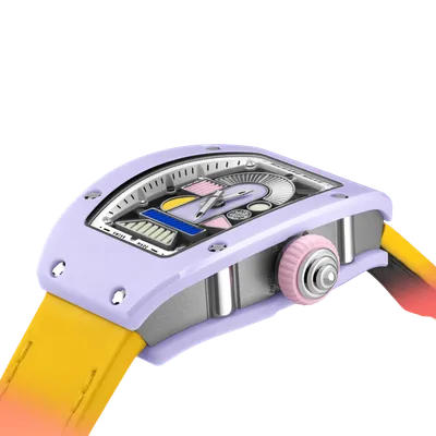 Richard Mille RM07-01 Coloured Ceramic Lavender Pink Limited Edition — reference RM07-01 WG-TZP LP, view 4