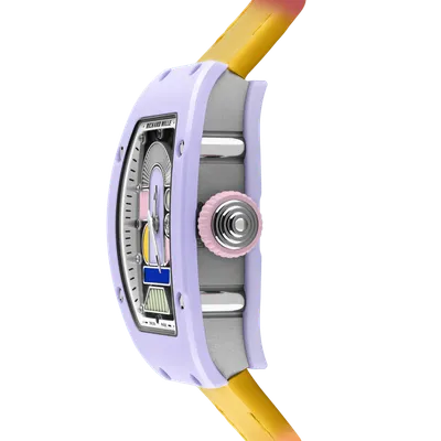 Richard Mille RM07-01 Coloured Ceramic Lavender Pink Limited Edition — reference RM07-01 WG-TZP LP, view 5