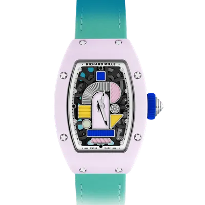 Richard Mille RM07-01 Coloured Ceramic Pastel Pink Limited Edition — reference RM07-01 WG-TZP P, view 2