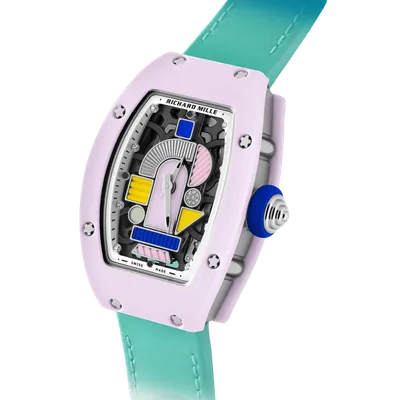Richard Mille RM07-01 Coloured Ceramic Pastel Pink Limited Edition — reference RM07-01 WG-TZP P, view 4