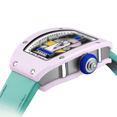 Richard Mille RM07-01 Coloured Ceramic Pastel Pink Limited Edition — reference RM07-01 WG-TZP P, view 5