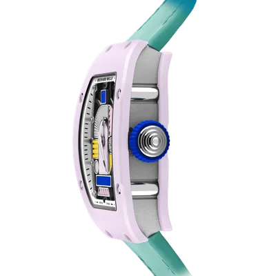 Richard Mille RM07-01 Coloured Ceramic Pastel Pink Limited Edition — reference RM07-01 WG-TZP P, view 6