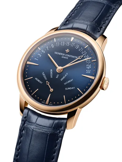 Vacheron Constantin Patrimony Retrograde Day-Date, three-quarter view