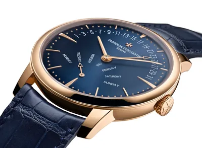 Vacheron Constantin Patrimony Retrograde Day-Date, dial detail