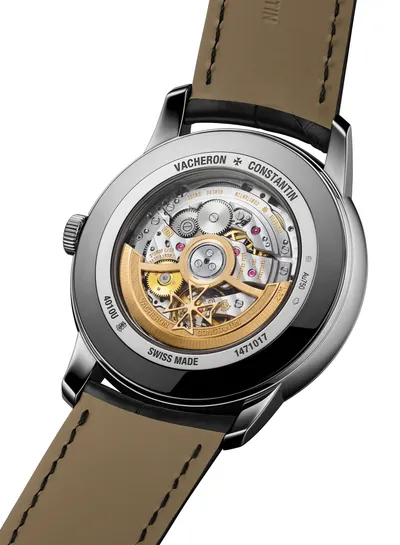Vacheron Constantin Patrimony Moon Phase Retrograde Date, case back