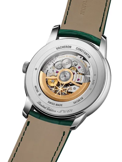 Vacheron Constantin Patrimony Moon Phase Retrograde Date, case back