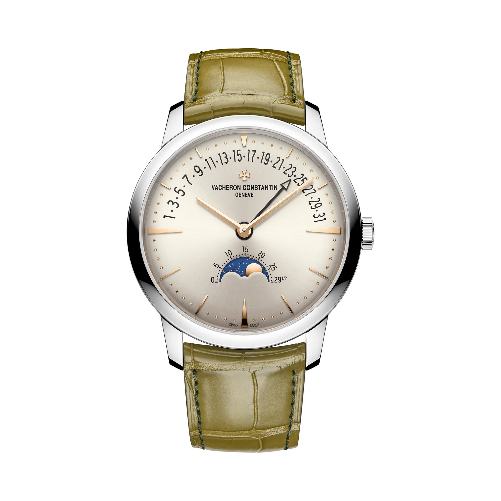 Vacheron Constantin Patrimony Moon Phase Retrograde Date 4010U/000G-H070