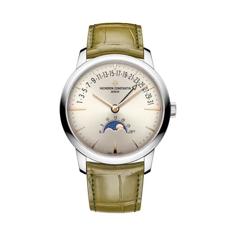 Vacheron Constantin Patrimony Moon Phase Retrograde Date 4010U/000G-H070
