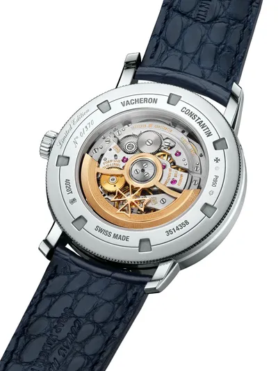 Vacheron Constantin Traditionnelle Complete Calendar Openface, case back