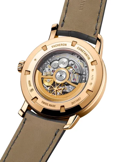 Vacheron Constantin Traditionnelle Complete Calendar Openface, case back