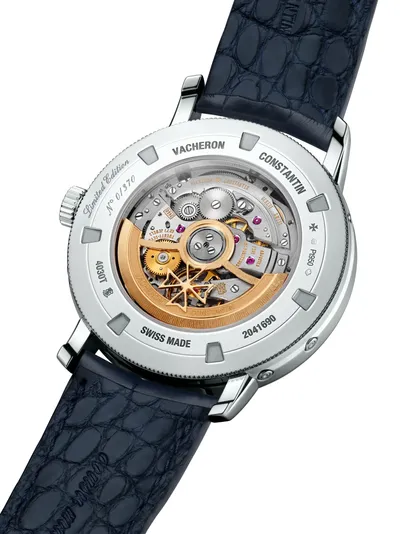 Vacheron Constantin Traditionnelle Perpetual Calendar Retrograde Date Openface, case back