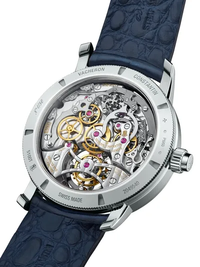 Vacheron Constantin Traditionnelle Tourbillon Chronograph Collection Excellence Platine, case back