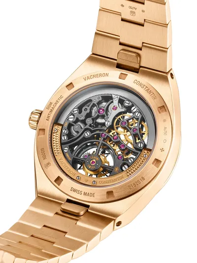Vacheron Constantin Overseas Tourbillon Skeleton, case back