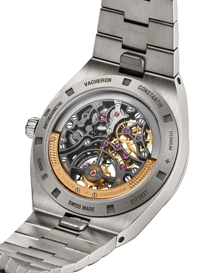 Vacheron Constantin Overseas Tourbillon Skeleton, case back