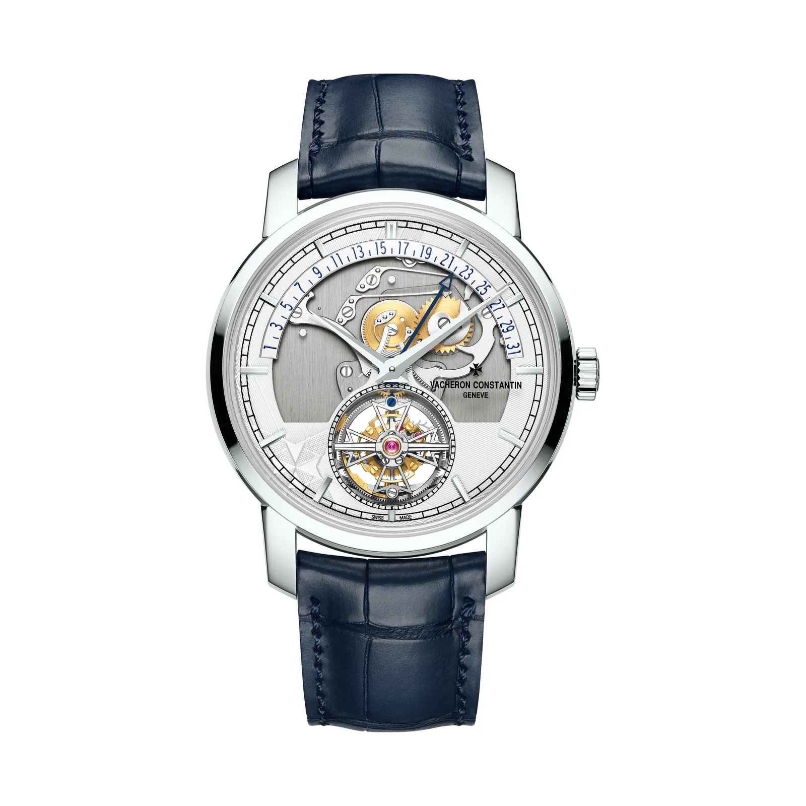 Vacheron Constantin Traditionnelle Tourbillon Retrograde Date Openface 6010T/000P-H055