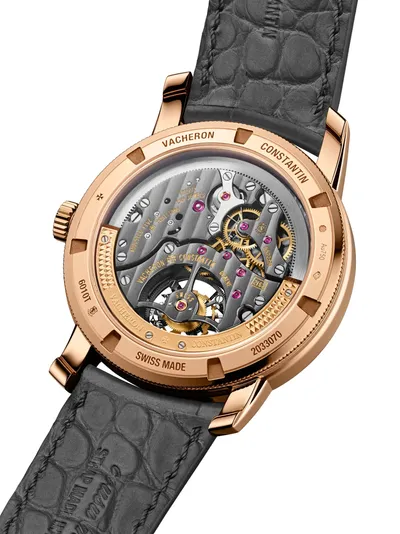 Vacheron Constantin Traditionnelle Tourbillon Retrograde Date Openface, case back