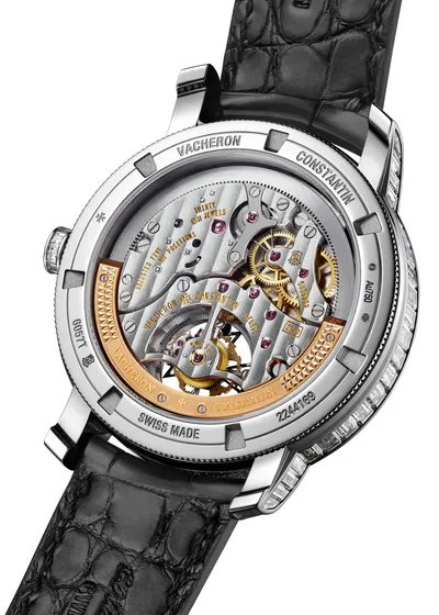 Vacheron Constantin Traditionnelle Tourbillon High Jewellery, case back