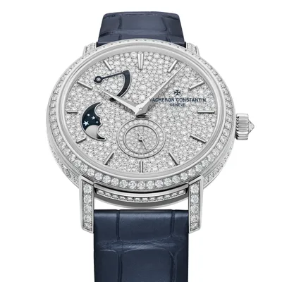 Vacheron Constantin Traditionnelle Moon Phase, dial detail