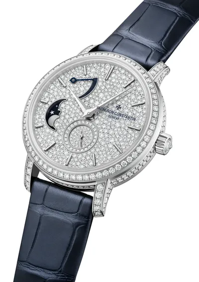 Vacheron Constantin Traditionnelle Moon Phase, three-quarter view