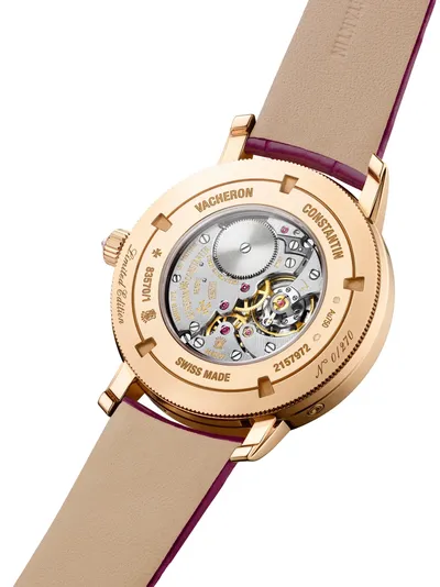 Vacheron Constantin Traditionnelle Moon Phase, case back
