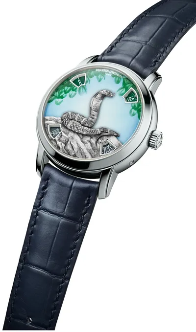 Vacheron Constantin Métiers d’Art The Legend of the Chinese Zodiac - Year of the Snake, three-quarter view