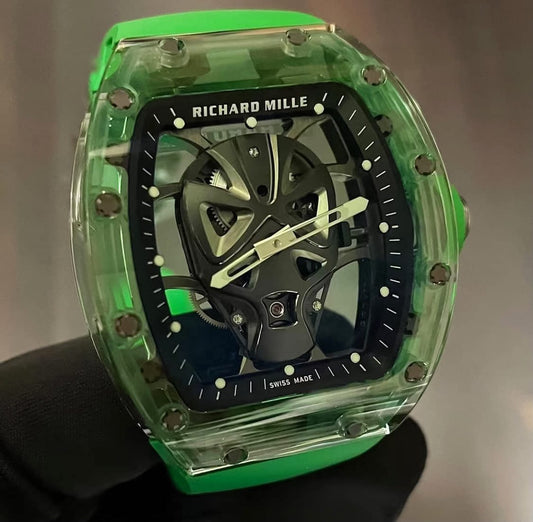 Richard Mille RM 52-06 Tourbillion Mask Green Emerald Sapphire