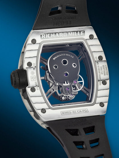 Richard Mille RM 52-01 Skull White Carbon