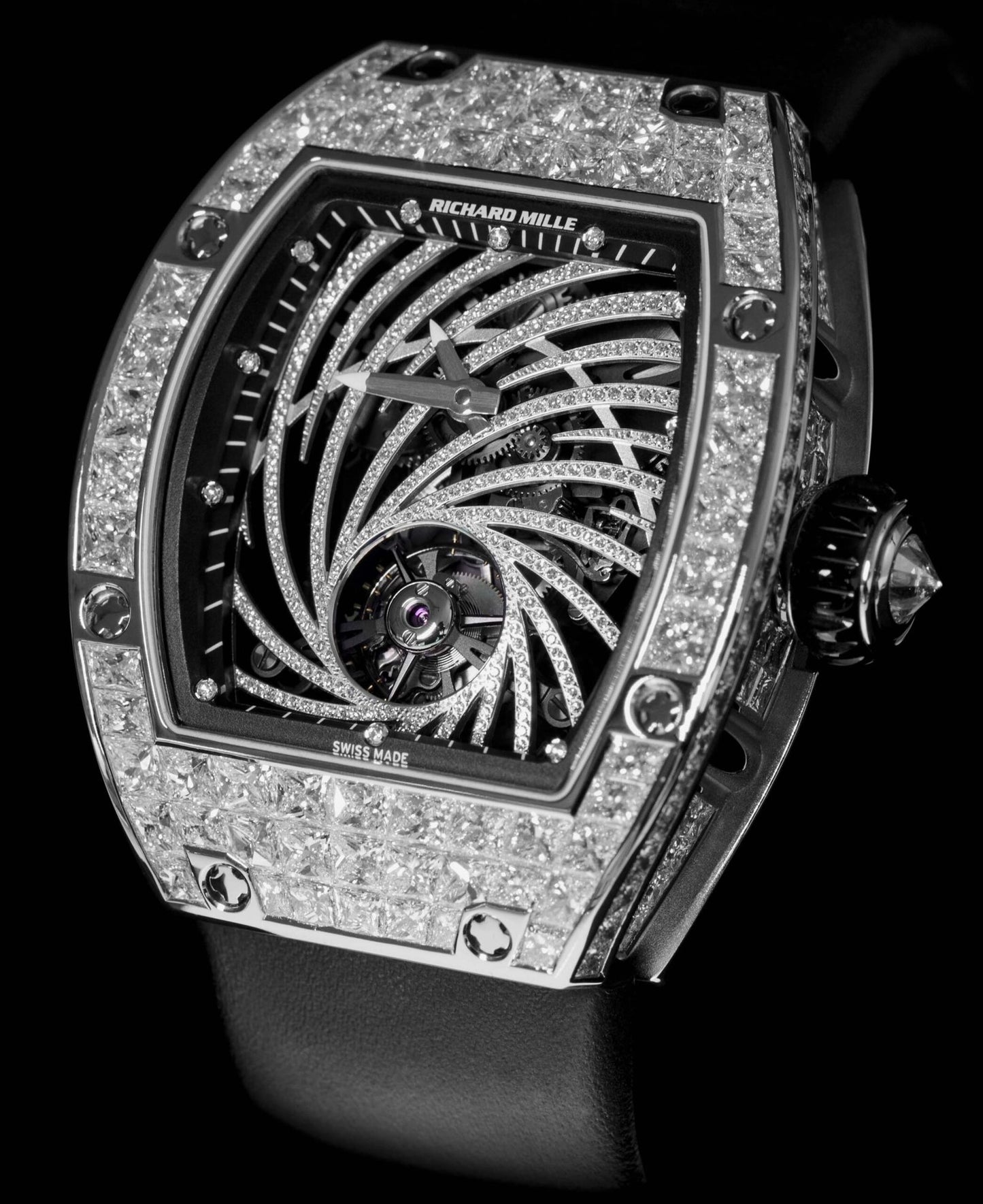 Richard Mille RM 51-02 White Gold Baguette Diamond Set