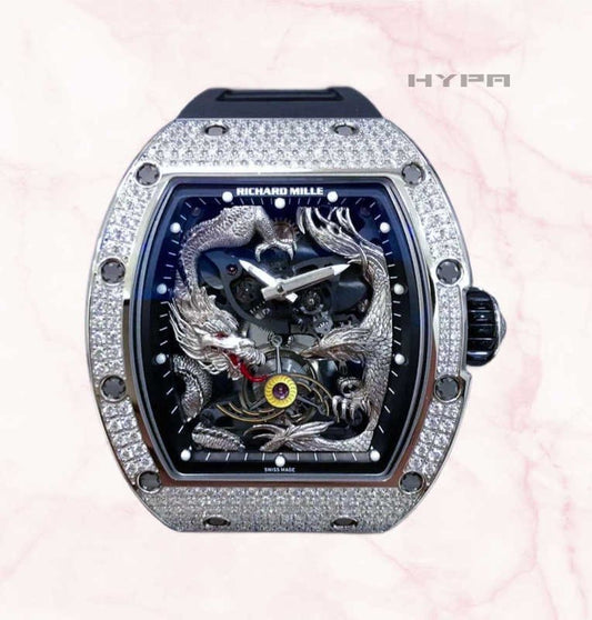 Richard Mille RM 57-01 Jackie Chan White Gold Diamond Set