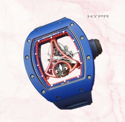 Richard Mille RM 52-03 'PSG Tourbillon Edition' Blue Ceramic