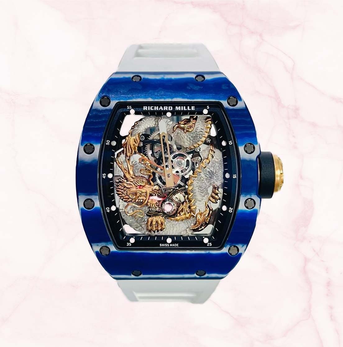 Richard Mille RM 57-03 Dragon Tourbillon Blue Carbon