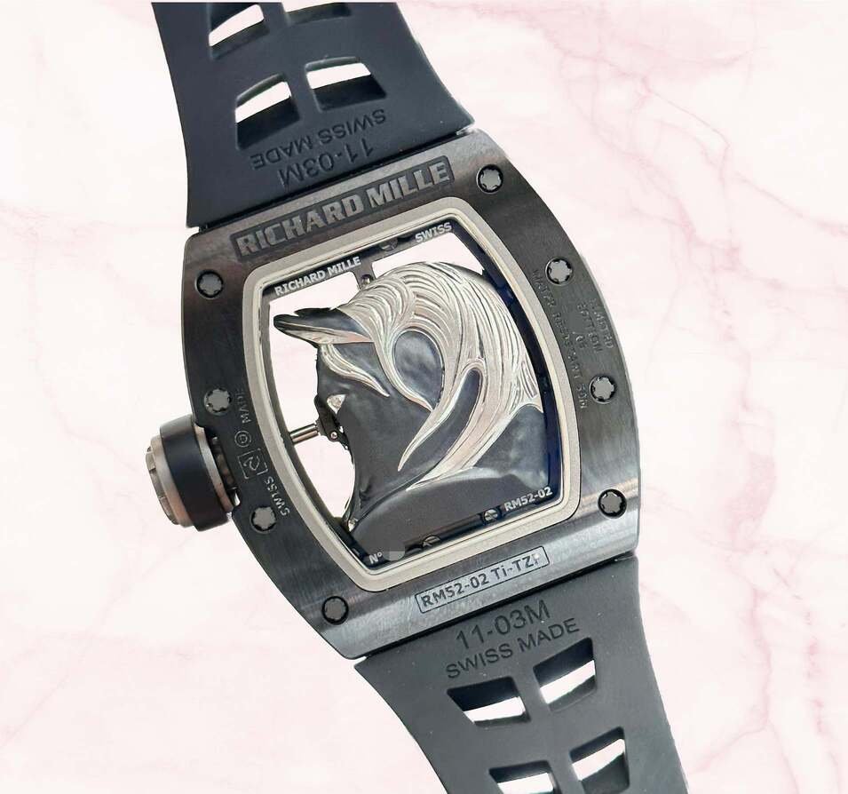 Richard Mille RM 52-02 Black Horse Titanium Tourbillon