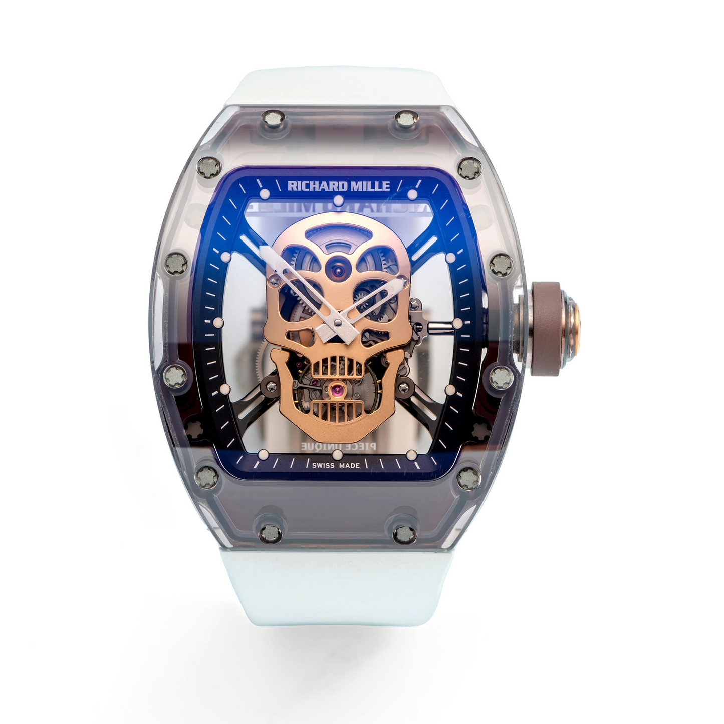 Richard Mille RM 52-01 Skull Brown Sapphire Piece Unique