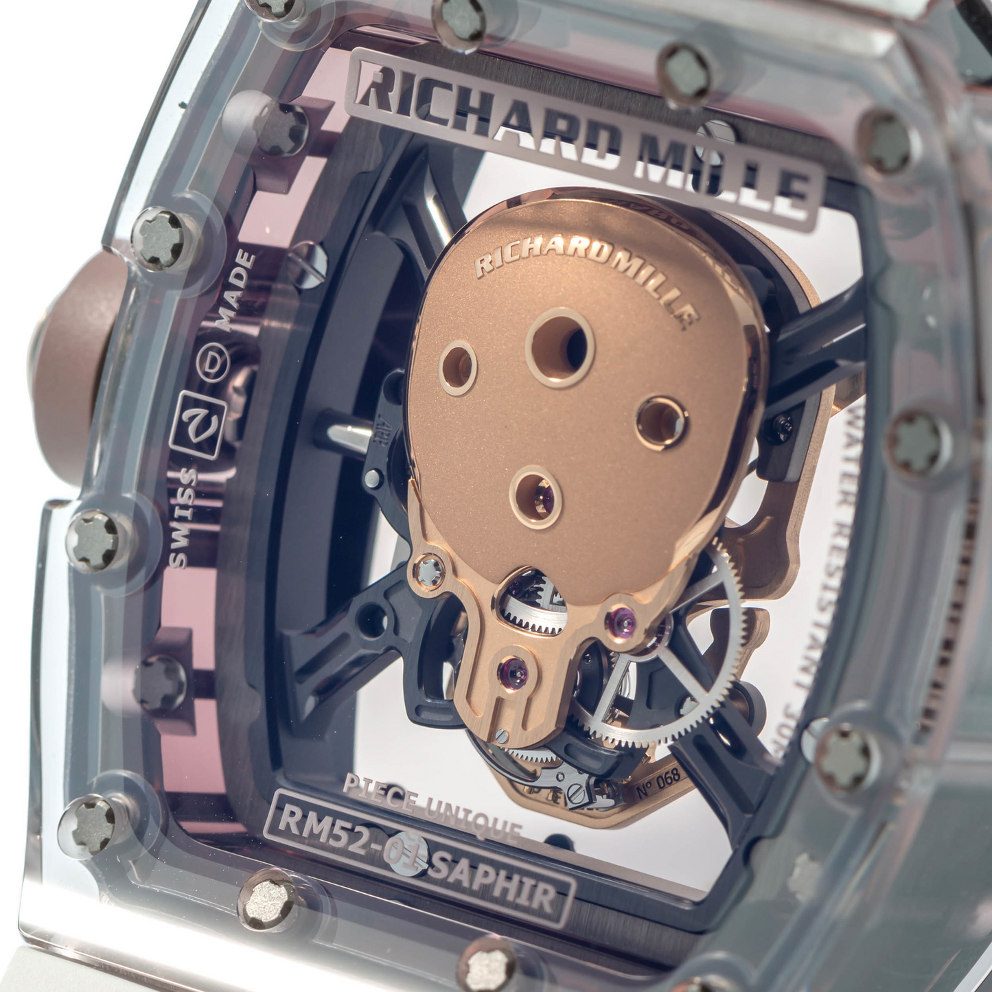 Richard Mille RM 52-01 Skull Brown Sapphire Piece Unique