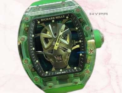 Richard Mille RM 52-06 Tourbillion Mask Green Emerald Sapphire