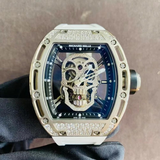 Richard Mille RM 52-01 Skull Rose Gold Diamond Piece Unique