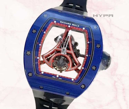 Richard Mille RM 52-03 'PSG Tourbillon Edition' Blue Ceramic