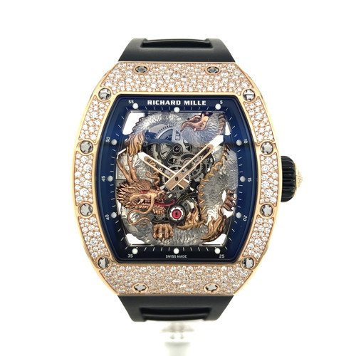 Richard Mille RM 57-01 Jackie Chan Rose Gold Diamond Set