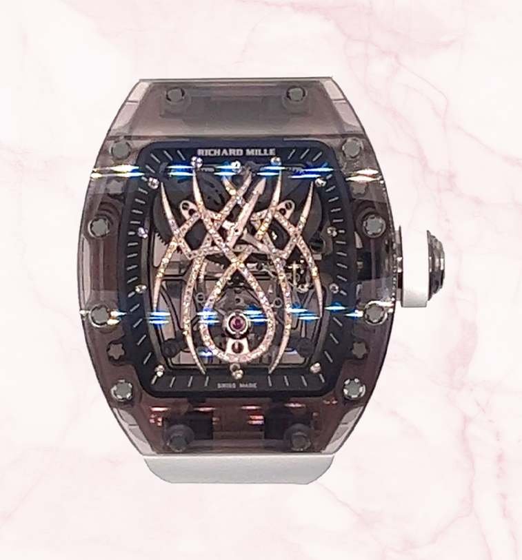 Richard Mille RM 19-01 Tourbillon Spider Brown Sapphire Piece Unique