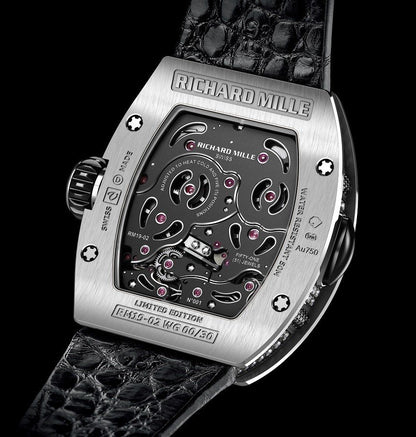 Richard Mille RM 19-02 Fleur Tourbillon White Gold Diamond Set