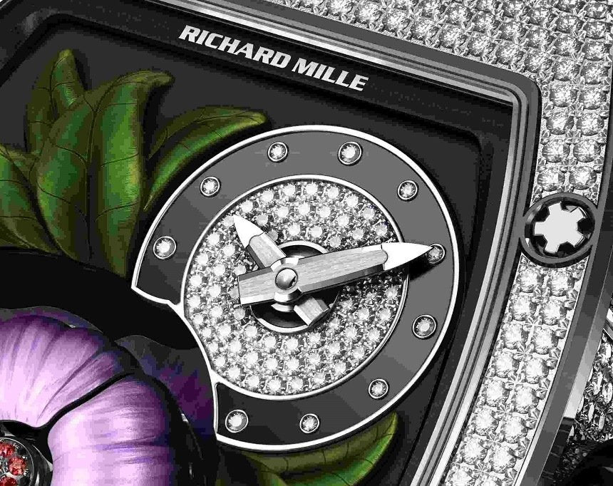 Richard Mille RM 19-02 Fleur Tourbillon White Gold Diamond Set