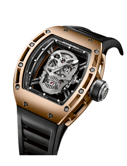 Richard Mille RM 52-01 Skull Rose Gold